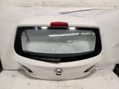 Second-hand car spare part tailgate for opel corsa e 120 aniversario 90 cv / 66 kw oem iam references   