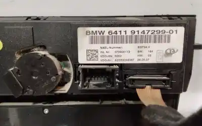 Pezzo di ricambio per auto di seconda mano CONTROLLO CLIMATICO per BMW SERIE 1 BERLINA (E81/E87)  Riferimenti OEM IAM 64119147299  