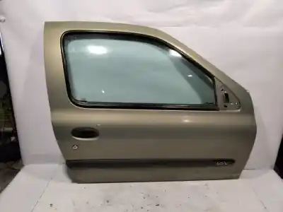 Автозапчастина б/у передні праві двері для renault clio ii fase ii (b/cb0) base authentique 75 cv / 55 kw посилання на oem iam   
