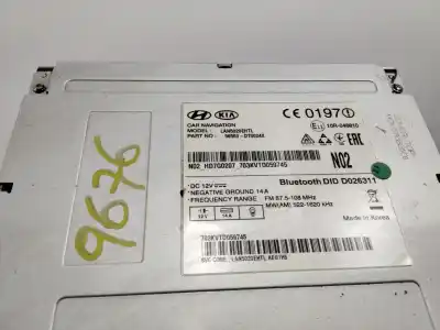 Peça sobressalente para automóvel em segunda mão Sistema De áudio / Rádio Cd por HYUNDAI TUCSON (TL, TLE) 1.6 GDI Referências OEM IAM 96560D70024X  