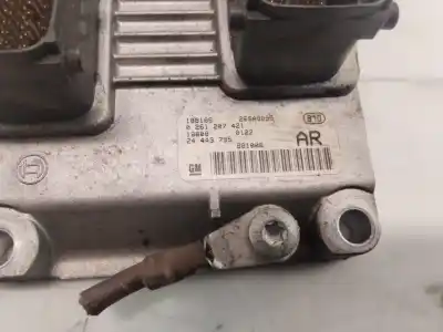 Peça sobressalente para automóvel em segunda mão centralina de motor uce por opel corsa c (x01) 1.0 (f08, f68) referências oem iam 0261207421  
