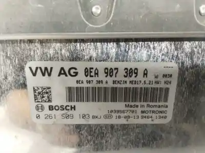 Second-hand car spare part ECU ENGINE CONTROL for VOLKSWAGEN GOLF VII (5G1, BQ1, BE1, BE2) E-GOLF OEM IAM references 0EA907309A  