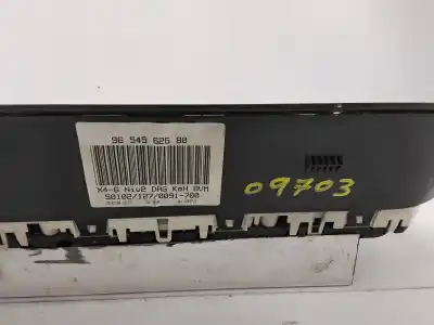 Pezzo di ricambio per auto di seconda mano pannello degli strumenti per citroen c5 i break (de_) 2.0 hdi (derhsb, derhse) riferimenti oem iam 9654562680  