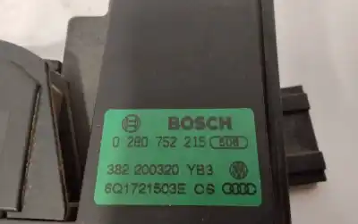 Recambio de automóvil de segunda mano de PEDAL ACELERADOR para VOLKSWAGEN POLO (9N1) * referencias OEM IAM 6Q1721503E  