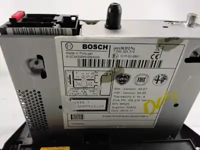 Recambio de automóvil de segunda mano de sistema audio / radio cd para lancia ypsilon (402) silver referencias oem iam 7642324316  