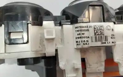 Peça sobressalente para automóvel em segunda mão comando de sofagem (chauffage / ar condicionado)  por peugeot 208 access referências oem iam 96722483  