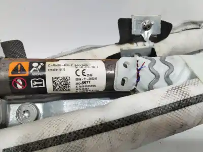 Peça sobressalente para automóvel em segunda mão airbag de cortina dianteiro esquerdo por opel corsa e (x15) 1.4 turbo (08, 68) referências oem iam 39045977  