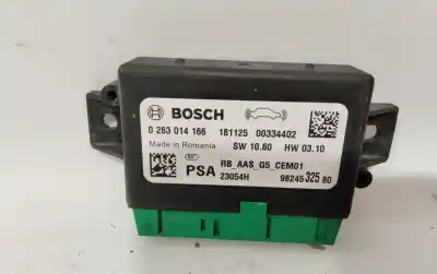 Second-hand car spare part electronic module for peugeot 3008 active oem iam references 9824532580  0263014166