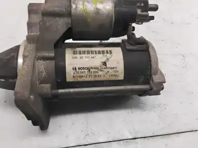 Peça sobressalente para automóvel em segunda mão motor de arranque por opel corsa e 120 aniversario 90 cv / 66 kw referências oem iam gm25192447  