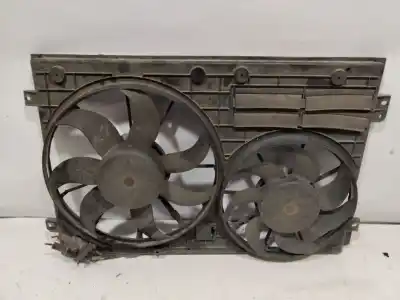 Second-hand car spare part radiator cooling fan for audi a3 (8p) 2.0 tdi ambiente (dpf) (125kw) oem iam references 1k0121207  