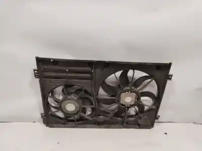Second-hand car spare part radiator cooling fan for audi a3 (8p) 2.0 tdi ambiente (dpf) (125kw) oem iam references 1k0121207  