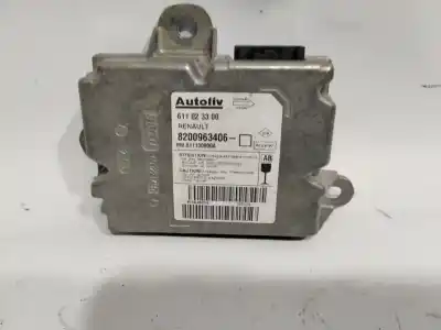 Peça sobressalente para automóvel em segunda mão centralina de airbag por renault clio iii pack authentique referências oem iam 8200963406  