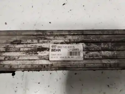 Peça sobressalente para automóvel em segunda mão intercooler por audi q5 (8r) 2.0 tdi (125kw) referências oem iam 8k0145805g  