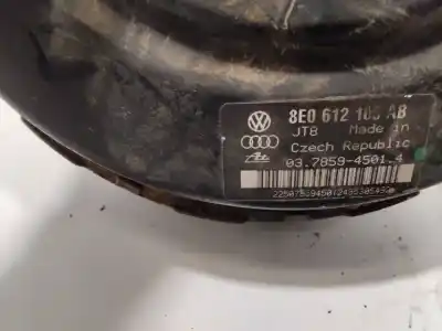 Second-hand car spare part brake servo for audi a4 berlina (8e) 2.0 tdi 16v (103kw) oem iam references 8e0612105ab  