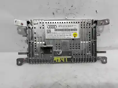 Peça sobressalente para automóvel em segunda mão display gps / multimídia por audi q5 (8r) 2.0 tdi (125kw) referências oem iam 8t0919603f