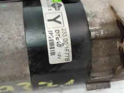 Peça sobressalente para automóvel em segunda mão motor de arranque por nissan note (e11e) acenta referências oem iam 233001f77b  