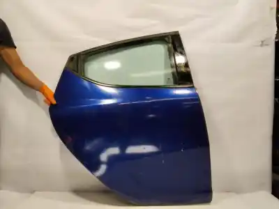 Second-hand car spare part rear right door for lancia ypsilon (402) silver oem iam references   