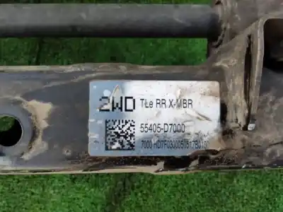 Автозапчастина б/у задня вісь для hyundai tucson (tl, tle) 1.6 gdi посилання на oem iam   