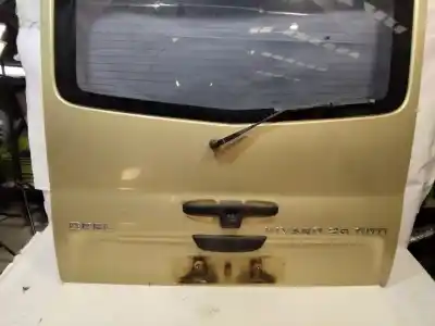 Second-hand car spare part tailgate for opel vivaro combi 2.7t corto oem iam references   