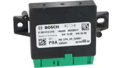 Second-hand car spare part electronic module for peugeot 3008 active oem iam references 9819360080  