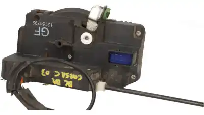 Peça sobressalente para automóvel em segunda mão fechadura da porta dianteira direita por opel combo corsa c referências oem iam 13154792  