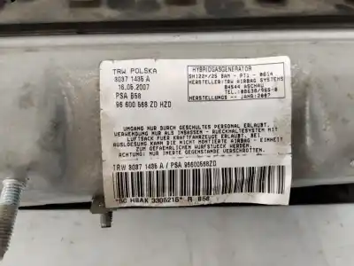 İkinci el araba yedek parçası diz hava yastığı için citroen c4 picasso exclusive oem iam referansları 96600568zd  