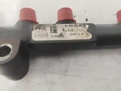 Peça sobressalente para automóvel em segunda mão Régua / Rampa De Injetores por PEUGEOT 308 120 CV / 88 KW Referências OEM IAM 9685297580  