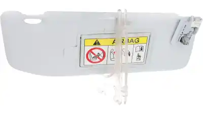 Peça sobressalente para automóvel em segunda mão para-sol direito por peugeot 2008 (p1) active referências oem iam 98100807