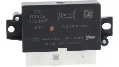 Second-hand car spare part electronic module for peugeot 2008 (p1) active oem iam references 9836044980  