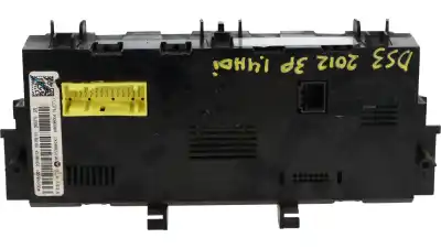 Second-hand car spare part climate control for citroen ds3 desire 82 cv / 60 kw oem iam references 96753994xt  
