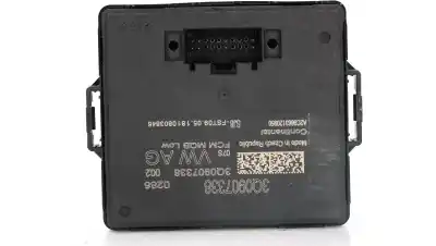 Peça sobressalente para automóvel em segunda mão módulo electrónico do fecho central por skoda karoq (nu) ambition referências oem iam 3q0907338