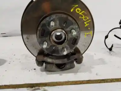 Second-hand car spare part front left knuckle for kia rio basic oem iam references   