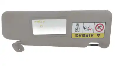 Peça sobressalente para automóvel em segunda mão para-sol direito por dacia sandero stepway referências oem iam   