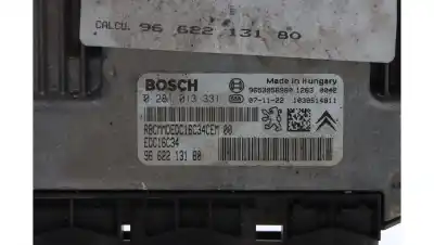 Second-hand car spare part ecu engine control for citroen c4 coupe cool oem iam references 9662213180  