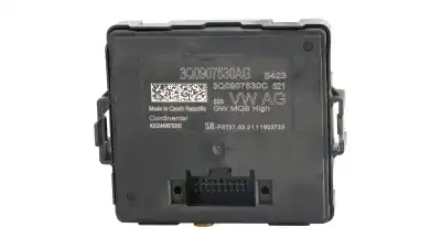 Peça sobressalente para automóvel em segunda mão módulo electrónico do fecho central por seat ateca (kh7) style referências oem iam 3q0907530ag  