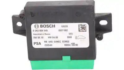 Second-hand car spare part electronic module for peugeot 508 active oem iam references 9800410080