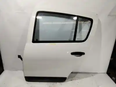 Peça sobressalente para automóvel em segunda mão porta do automóvel traseira esquerda por dacia sandero ambiance referências oem iam   