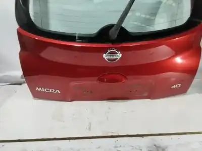 Second-hand car spare part tailgate for nissan micra (k12e) acenta oem iam references   