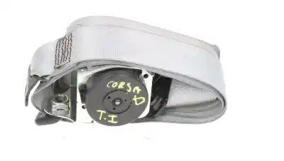 Peça sobressalente para automóvel em segunda mão cinto de segurança traseiro esquerdo por opel corsa d s-d pd11 referências oem iam 609160500b  