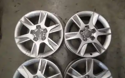 Peça sobressalente para automóvel em segunda mão jogo de jantes por audi a3 (8p) 2.0 tdi referências oem iam   