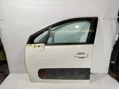 Peça sobressalente para automóvel em segunda mão porta da frente esquerda por citroen c3 picasso feel referências oem iam   
