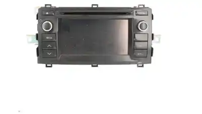 Peça sobressalente para automóvel em segunda mão sistema de áudio / rádio cd por toyota auris hybrid active referências oem iam 8614002010