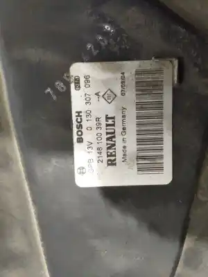 Peça sobressalente para automóvel em segunda mão Termoventilador Elétrico por RENAULT LAGUNA III BOSE Edition 150 CV / 110 KW Referências OEM IAM 214810039R  