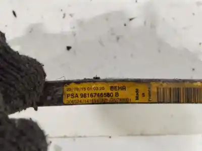 Peça sobressalente para automóvel em segunda mão condensador / radiador de ar condicionado por peugeot 308 active referências oem iam 9616746580b