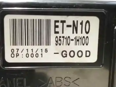 Pezzo di ricambio per auto di seconda mano display multifunzione per kia cee´d emotion riferimenti oem iam 957101h100 957101h100 et-n10