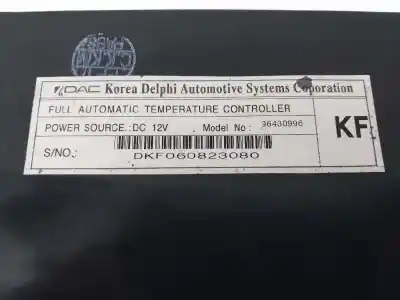 Second-hand car spare part climate control for daewoo lacetti * oem iam references 96430996 96430996 dkf060823080