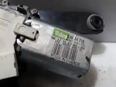 Peça sobressalente para automóvel em segunda mão motor do limpador traseiro por citroen c4 coupe vtr plus referências oem iam 9637158780  
