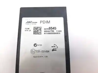 Second-hand car spare part electronic module for chevrolet cruze lt oem iam references 22796545  