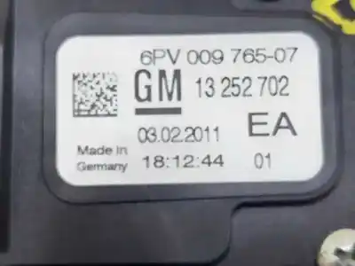 Автозапчастина б/у педальний потенціометр для opel astra j lim. sport посилання на oem iam 13252702  6pv00976507