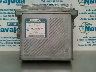 Peça sobressalente para automóvel em segunda mão CENTRALINA DE MOTOR UCE por RENAULT MEGANE I SCENIC (JA0)  Referências OEM IAM 7700105605  7700105605